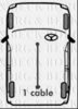 BORG & BECK BKB2153 Cable, parking brake
